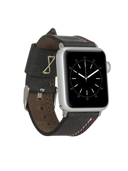 Bouletta Apple Watch 38 - 40 - 41 mm Deri BA3 TN01 Akıllı Saat Kordonu