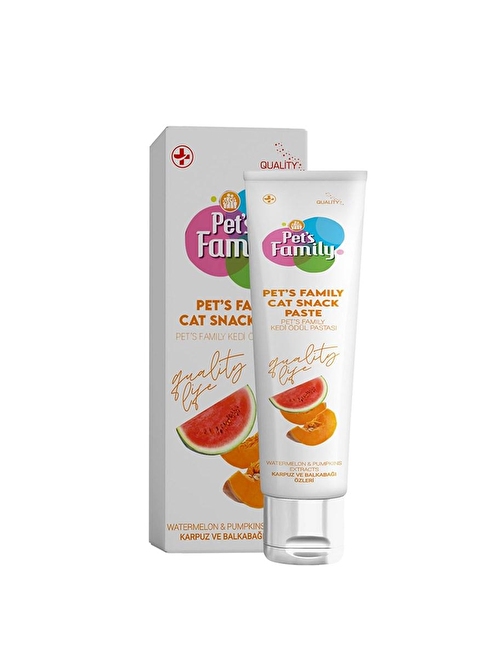 Pets Family Kedi Ödül Karpuz Balkabağı Paste30gr