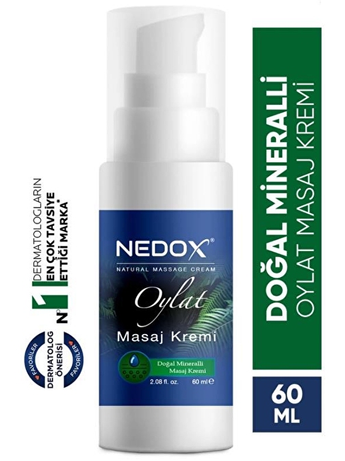 Nedox Doğal Mineralli Ağrı Kesici Oylat Masaj Kremi 60 Ml