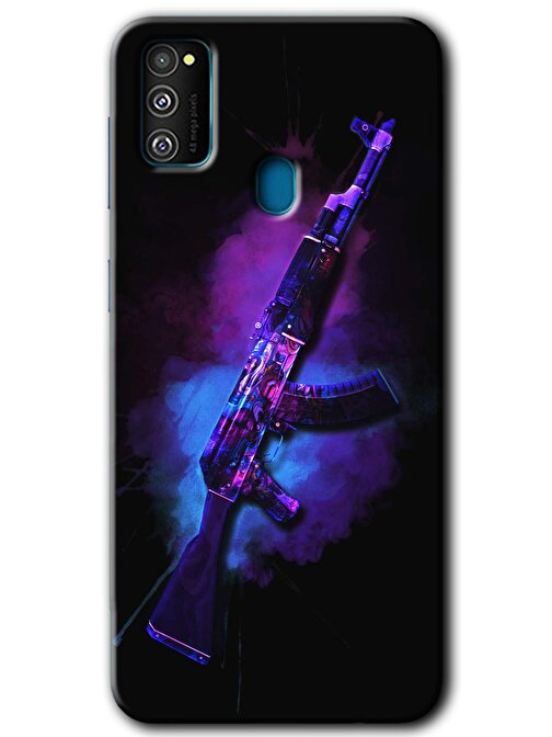 Gramaphone Galaxy M30s Kılıf HD Desen Baskılı Arka Kapak - AK