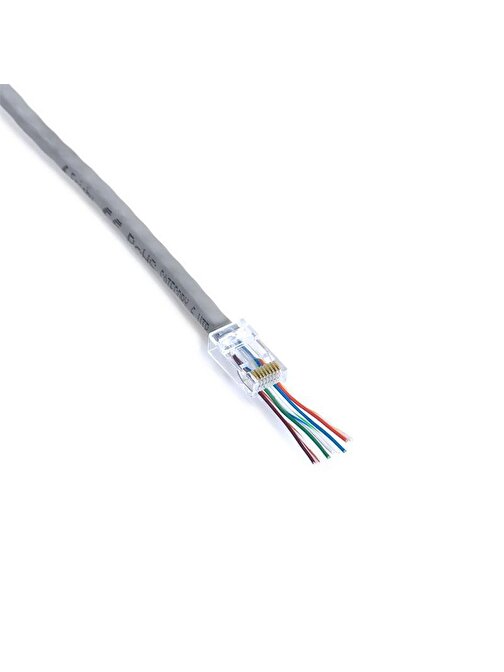 Frisby Fnw-Rj4528N Cat6 Ezrj-45 Yeni Nesil Utp Konnektör 100 Lü Kutu