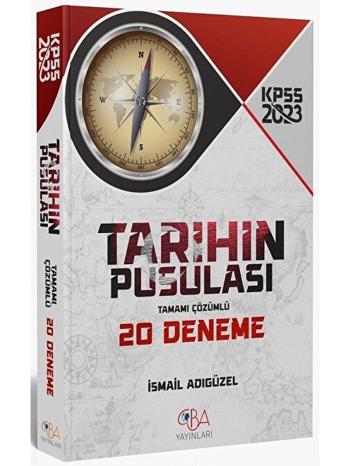 CBA Akademi 2023 KPSS Tarihin Pusulası 20 Deneme CBA Yayınları