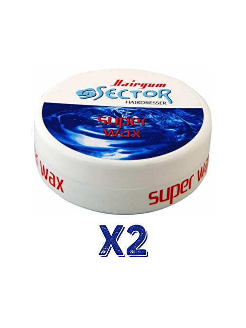 Sector Hairmate Superwax Ultra Sert Mavi Wax 150 ml x 2