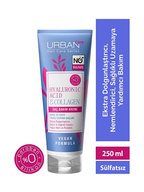 Urban Care Hyaluronic Acid & Collagen Saç Bakım Kremi 250 Ml