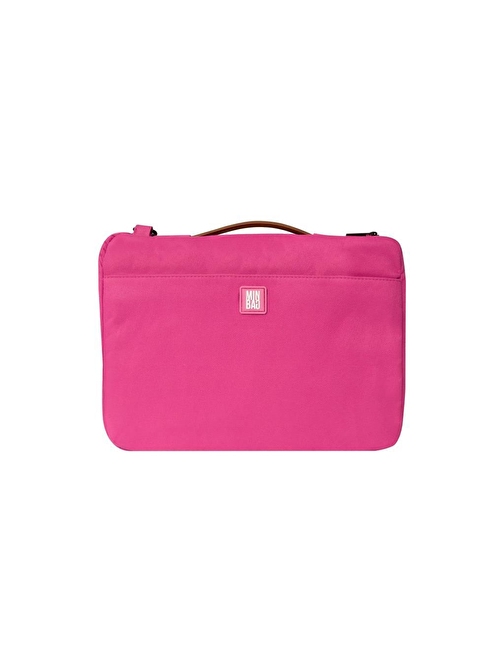 Minbag Micheal 15 inç Polyester Bölmeli Laptop Çantası Pembe