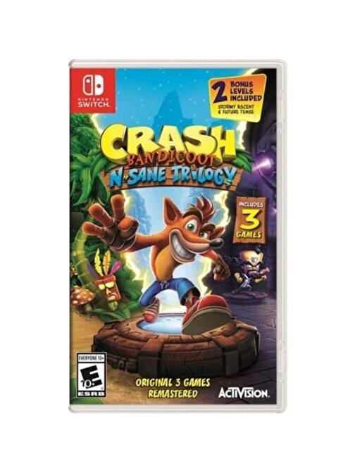 Activision Crash Bandicoot N.Sane Trilogy Nintendo Türkçe Dil Desteği Switch Oyunları 2017