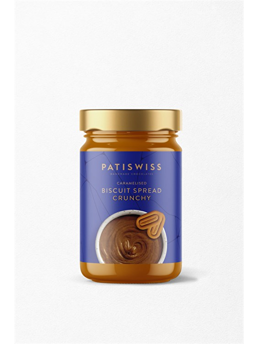 Patiswiss Karamelize Bisküvi Kreması Smooth Crunchy 370 G