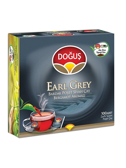 Doğuş Earl grey Bardak Çay 100 x 2 gr