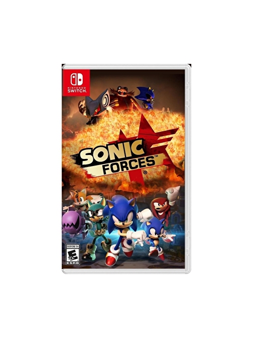 Nintendo Sonic Forces Türkçe Dil Desteği Switch Oyunları 2017