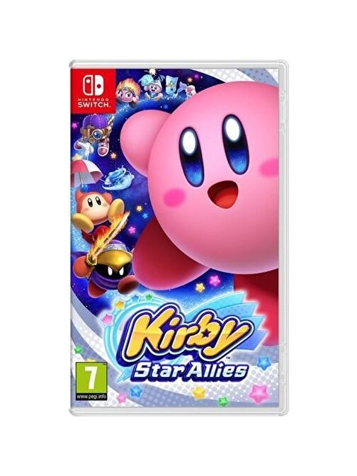 Nintendo Kirby Star Allies Türkçe Dil Desteği Switch Oyunları 2018