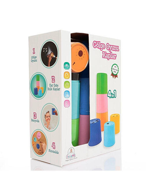 Birlik Toys Birlik Toys Babycim Gökkuşağı Kule Urt021-002 0 - 24 Ay