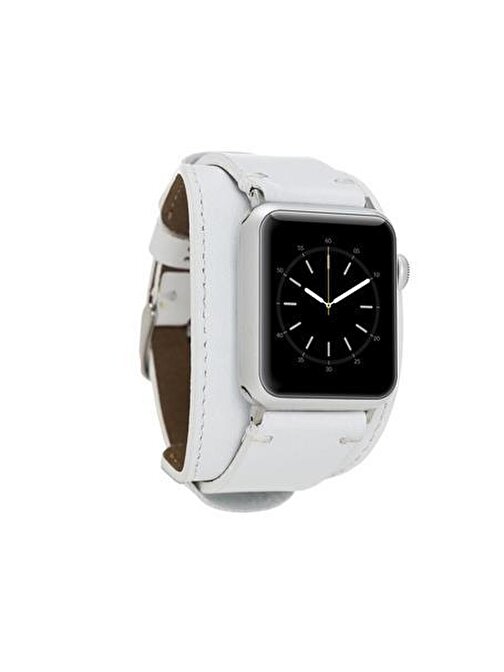Bouletta Apple Watch 38 - 40 - 41 mm Deri Cuff Pulsar F3 Akıllı Saat Kordonu