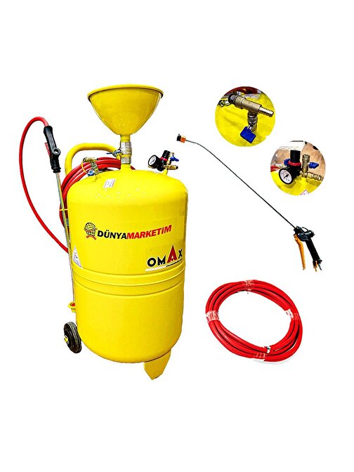 Omax Profesyonel 100 Litre Köpük tankı Püskürtme Tankı