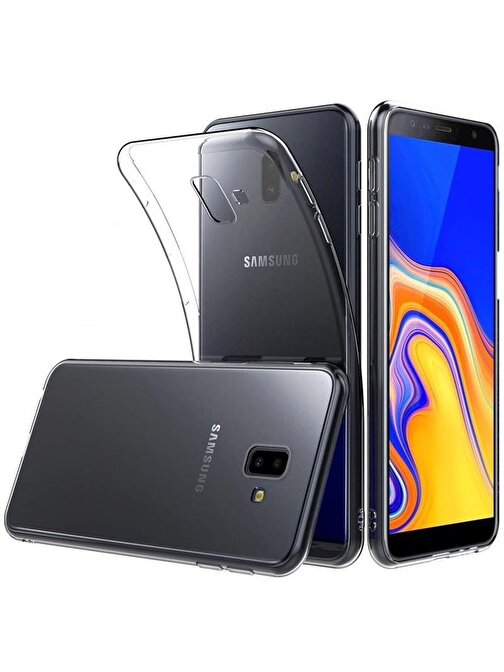 Teleplus Samsung Galaxy J6 Plus Silikon Kılıf Şeffaf