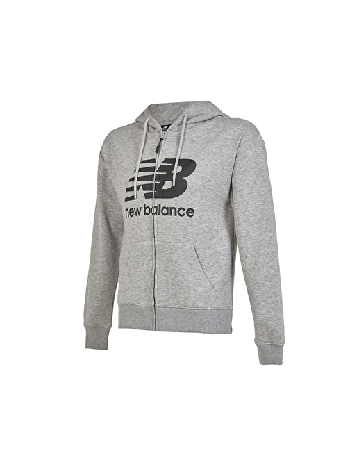 New Balance Unh1306 Ag Erkek Günlük Sweatshirts Unh1306-Ag Gri XS