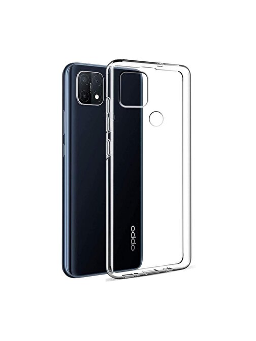 Teleplus Oppo A15 Kılıf Lüks Tpu Silikon Şeffaf