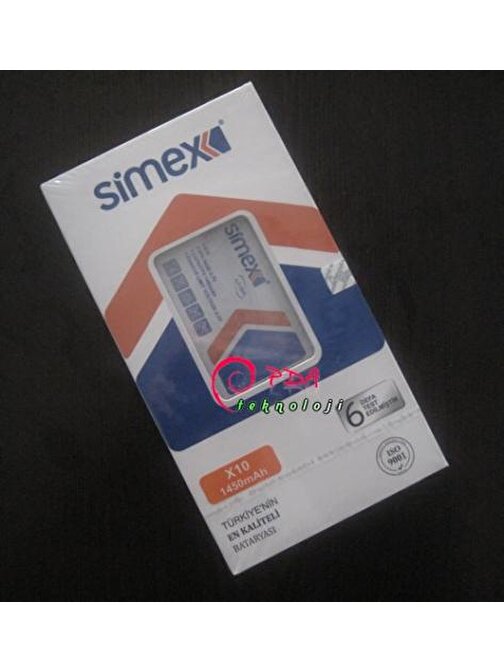 Simex Sony Ericsson Xperia X10 - 1450Mah - Kaliteli
