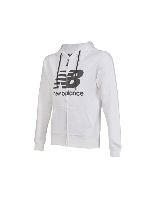 New Balance Unh1306 Wt Erkek Günlük Sweatshirts Unh1306-Wt Beyaz S