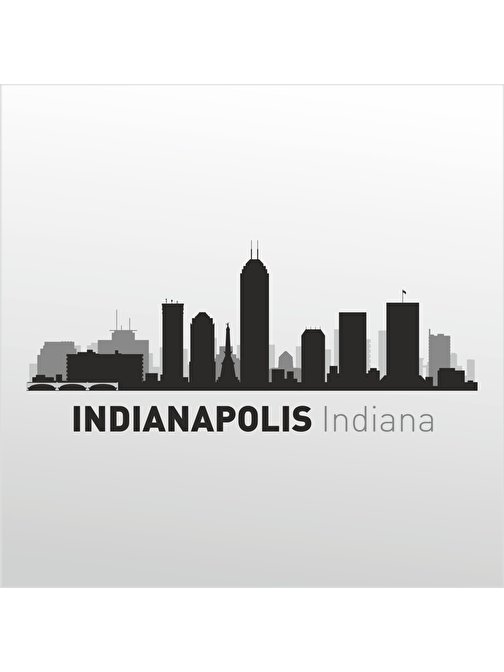 Technopa Folyo Sticker Indianapolıs Indiana