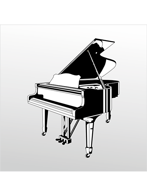 Technopa Folyo Sticker Piyano