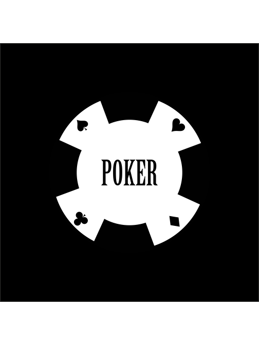Technopa Poker Kağıdı Folyo Sticker