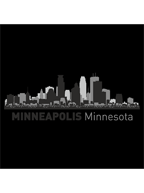 Technopa Minneapolis Minnesota Folyo Sticker