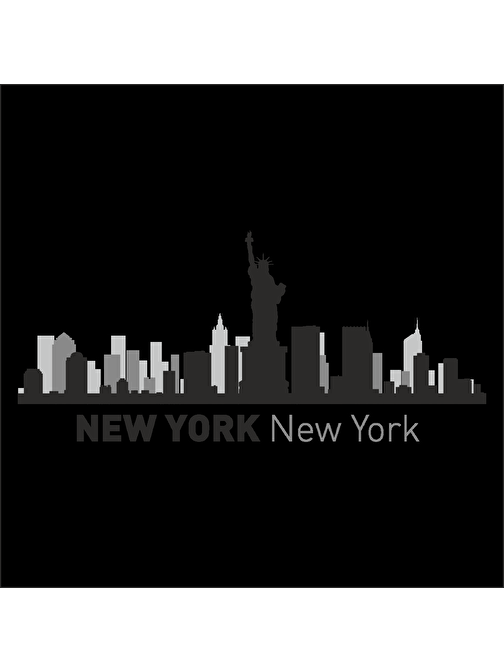 Technopa New York Folyo Sticker