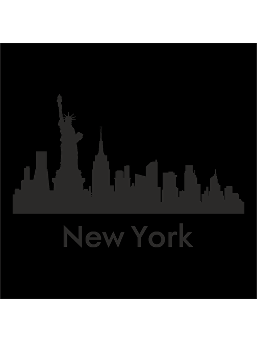 Technopa New York Folyo Sticker