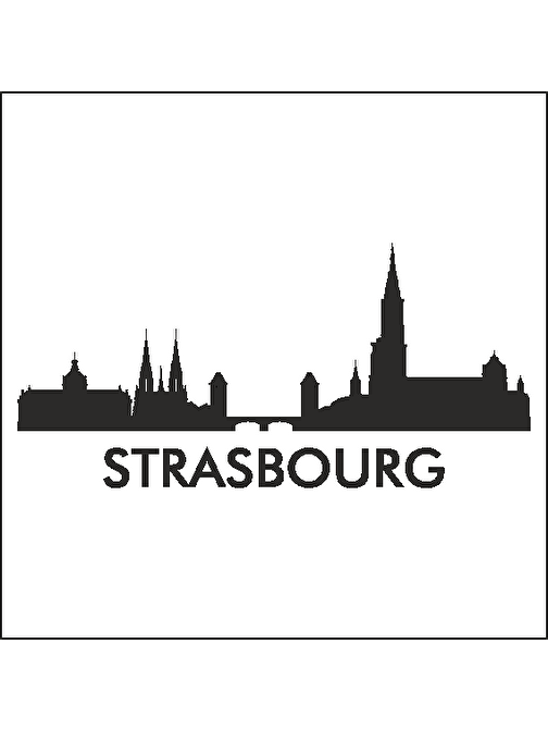Technopa Strasbourg Folyo Sticker