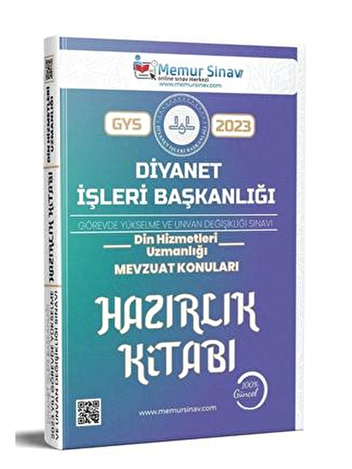 Gys Diyanet Başkanlığı Din Hizmetleri Uzmanlığı Mevzuat Konuları Hazırlık Kitabı Memur Sınav