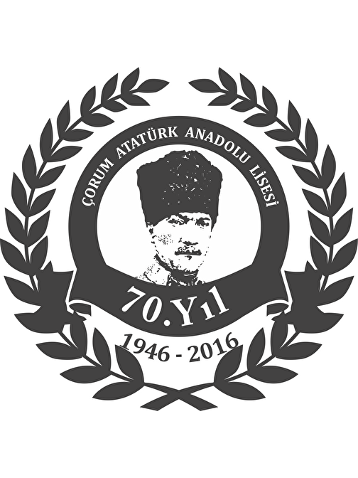 Technopa Anadolu Lisesi Atatürk Folyo Sticker
