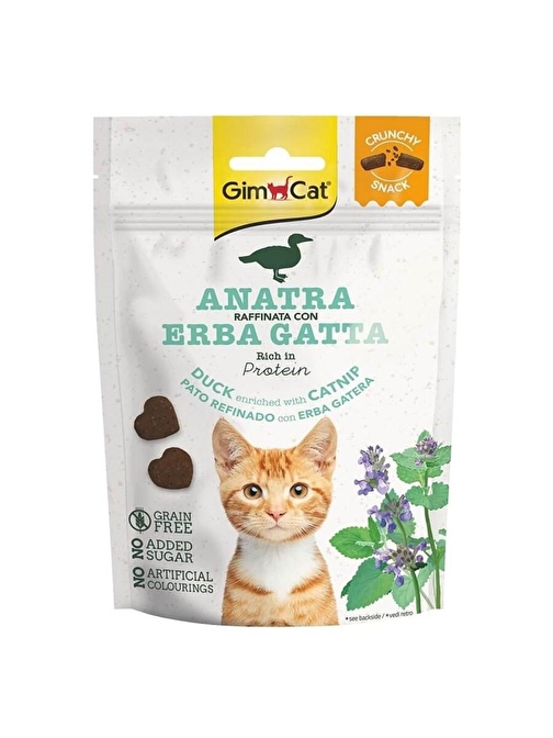 Gimcat Snacks Crunchy Tavuk Ve Biberiyeli Kedi Ödülü 50 gr