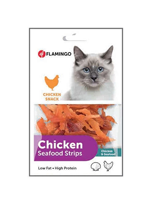 Flamingo Tavuklu Ve Balıklı Sandviç Kedi Ödül Maması 85 gr