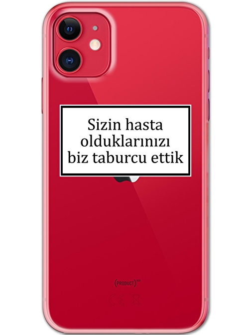 Gramaphone Iphone 11 Kılıf HD Yazı Baskılı Silikon Arka Kapak - Yazı 1