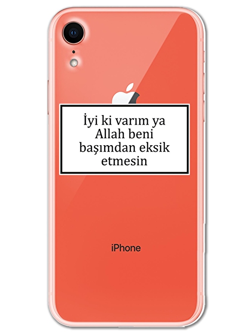 Gramaphone Iphone XR Kılıf HD Yazı Baskılı Silikon Arka Kapak - Yazı 11