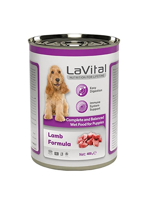 Lavital Kuzulu Yavru Köpek Konservesi 400 Gr