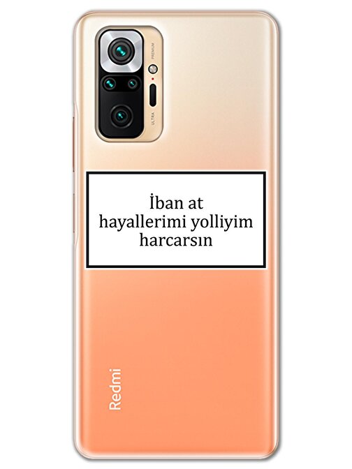 Gramaphone Xiaomi Redmi Note 10 Pro Kılıf HD Yazı Baskılı Silikon Arka Kapak - Yazı 9