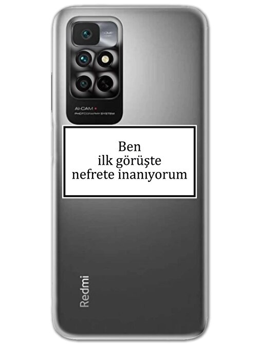 Gramaphone Xiaomi Redmi Note 11 4G Kılıf HD Yazı Baskılı Silikon Arka Kapak - Yazı 13