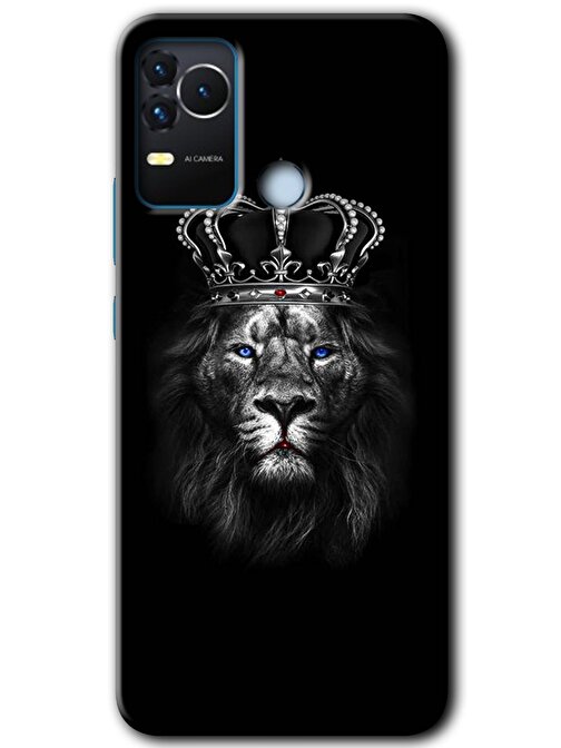 Gramaphone Omix X400 Kılıf HD Desen Baskılı Arka Kapak - King Lion