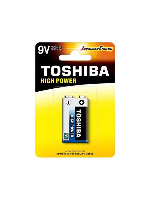 Toshiba 6Lr61 Hıgh Power 9V Alkalın Pil