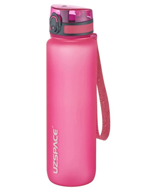 Uzspace Tritan Su Matarası 1000ml Glow Pink