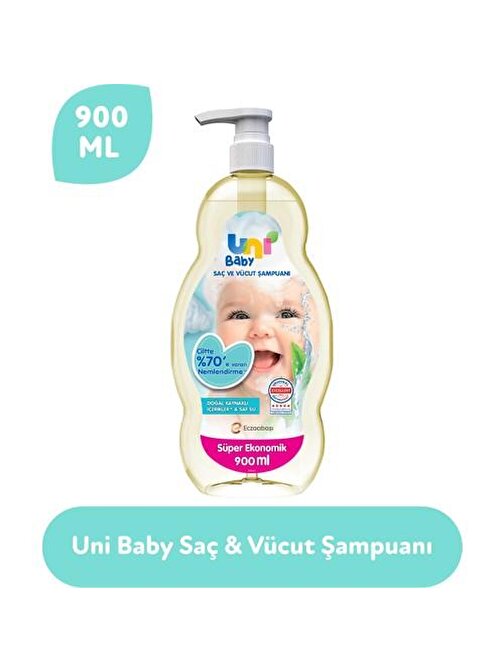 Uni Baby Günlük Kullanım Bebek Şampuanı 900 ml