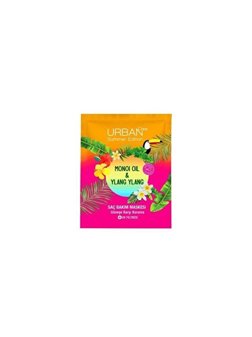 Urban Care Monoi Yağı Ve Ylang Ylang İçeren Onarıcı Duş Öncesi Vegan Saç Bakım Maskesi 50 ml