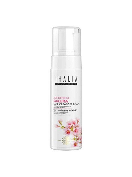 Thalia Kırışıklık Önleyici Sakura Özlü Yüz Temizleme Köpüğü - 150 ml