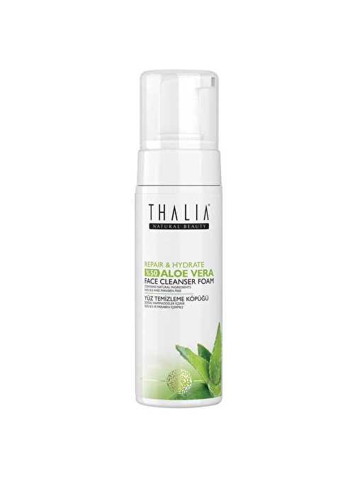 Thalia Onarıcı Etkili %50 Aloe Vera Özlü Yüz Temizleme Köpüğü - 150 ml