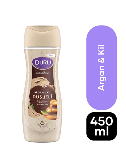 Duru Duş Jeli Argan Ve Kil 450 ml