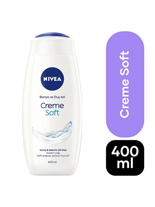 Nivea Creme Soft Duş Jeli 400 ml