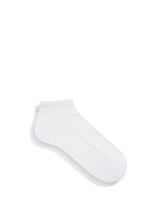 Mavi - Beyaz Patik Çorabı 1911398-620