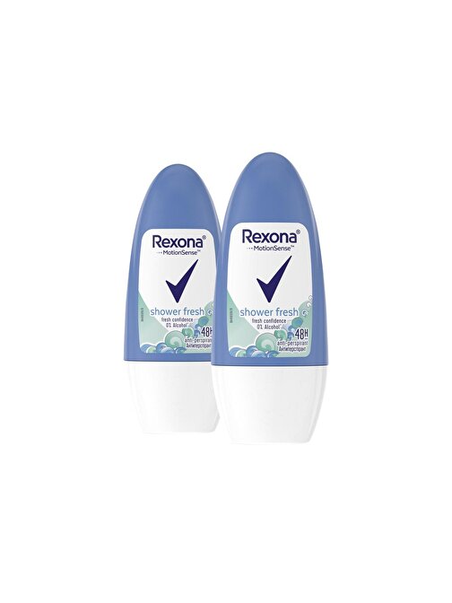 Rexona Kadın Roll On Deodorant Shower Fresh 50 Ml X2 Adet