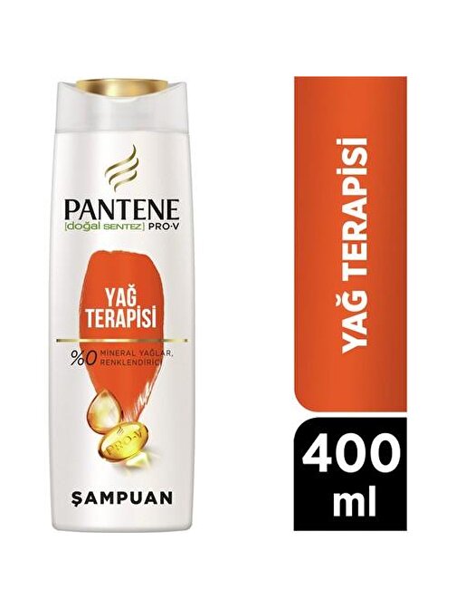 Pantene Pro - V Yağ Terapisi Şampuanı Zayıf - Yıpranmış Saçlar 400 ml